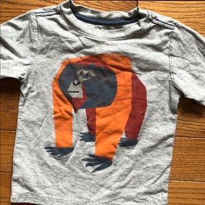 Tea Collection boys Orangutan shirt.  Size 3